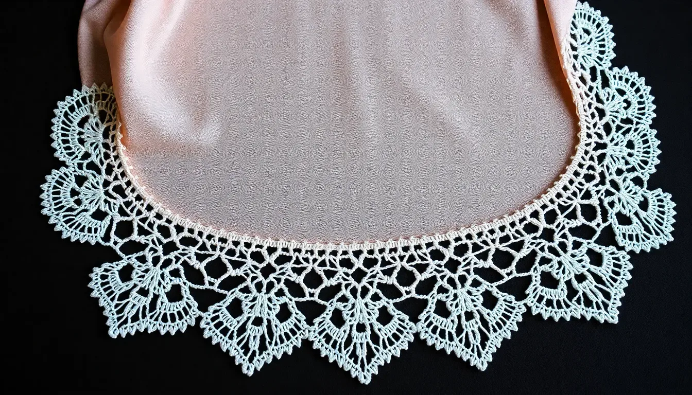 10 encajes elegantes y sencillos a crochet para añadir un toque vintage a tu vestuario y decoración 🧡