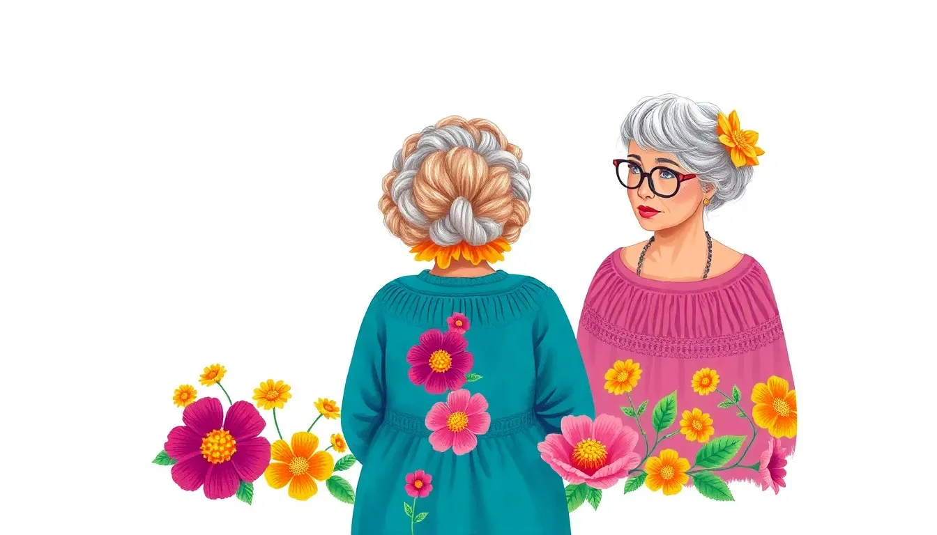 20 grannys con flores a croché para tejer mantas, blusas y más 🌷