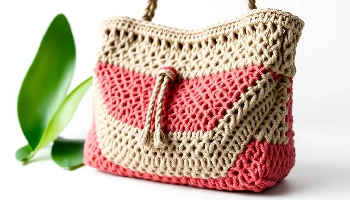 Bolso Nathalia a Crochet: Teje un Bolso Moderno y Resistente