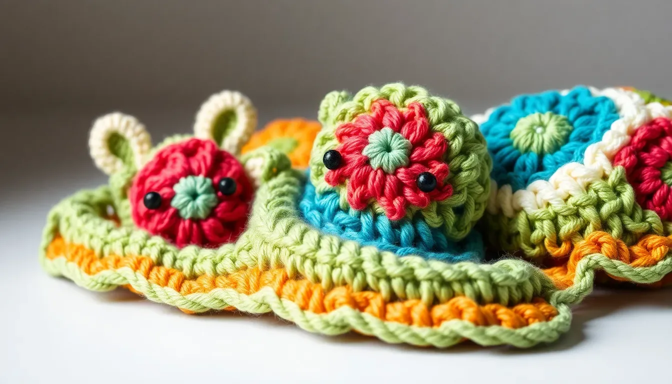 Calcetín Granny a Crochet: Proyecto Creativo y Divertido
