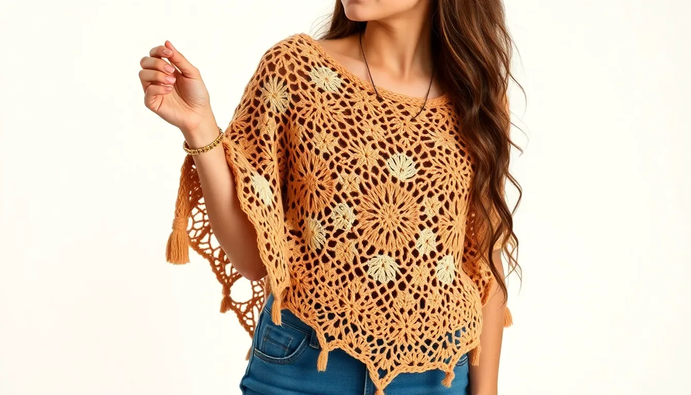 ✨ ¡Vibe Bohemio! Teje tu propio Suéter Boho a crochet: Guía paso a paso fácil y chic