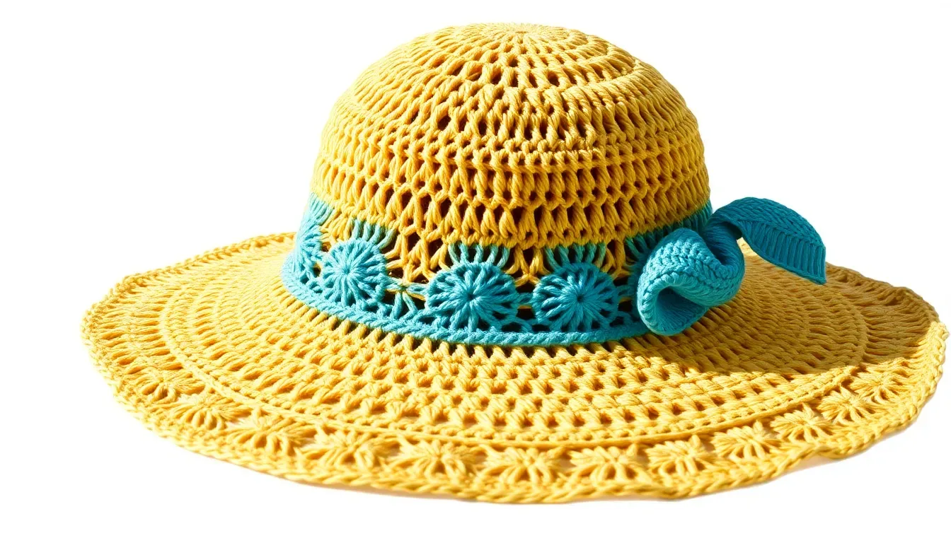 ¡Estilo bajo el sol! 👒 Cómo tejer el Sombrero Primavera a crochet paso a paso