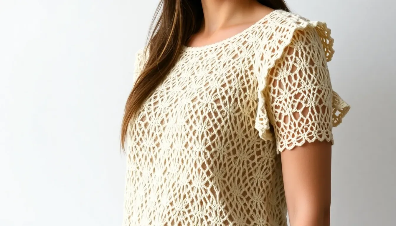 🌸La blusa que todas quieren: Crea el diseño 'Nany' a crochet con este tutorial paso a paso