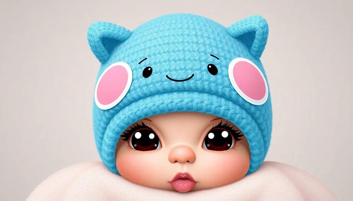 Gorro de Bebé a Dos Agujas (3 a 8 Meses): Fácil, Rápido y Adorable