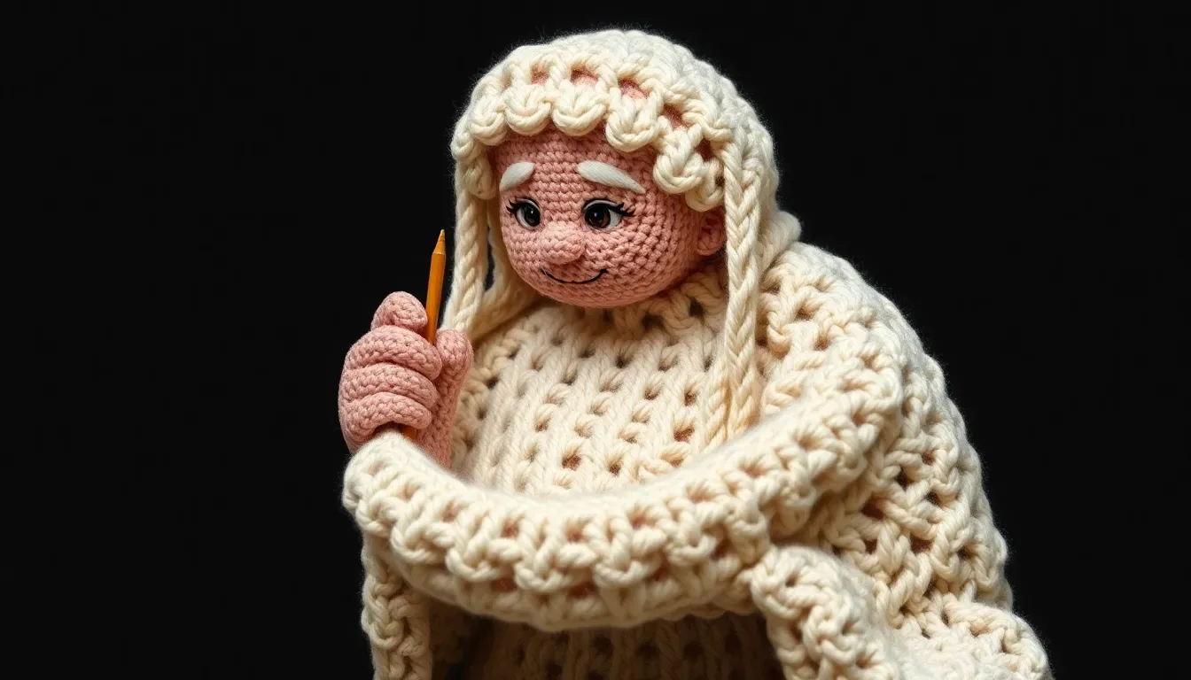 Granny en Punto de Encaje a Crochet: Delicado, Fácil y Hermoso