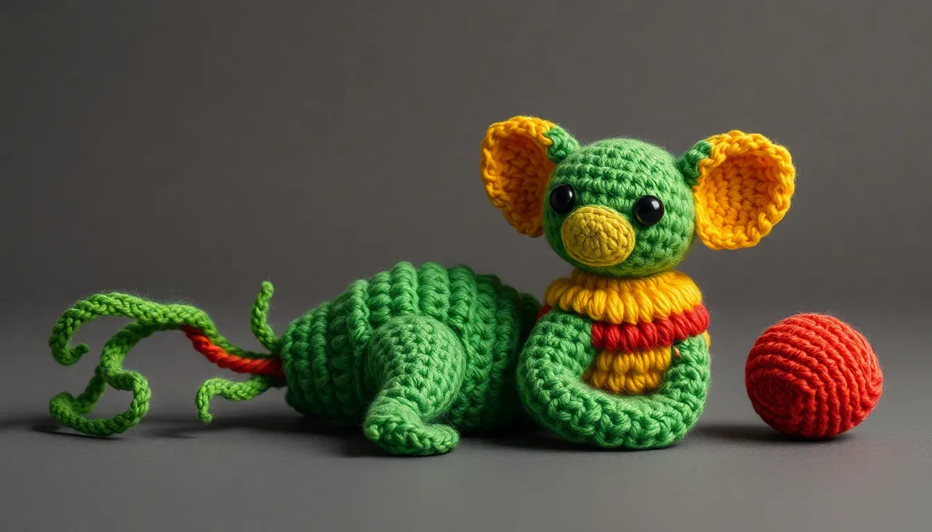 Llavero de Zanahoria a Crochet: Tierno y Colorido