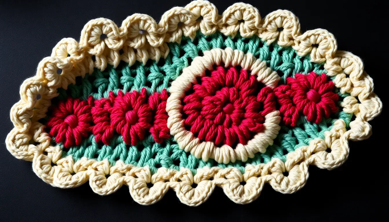 Motivo Redondo a Crochet: La Base Clave para Infinidad de Proyectos