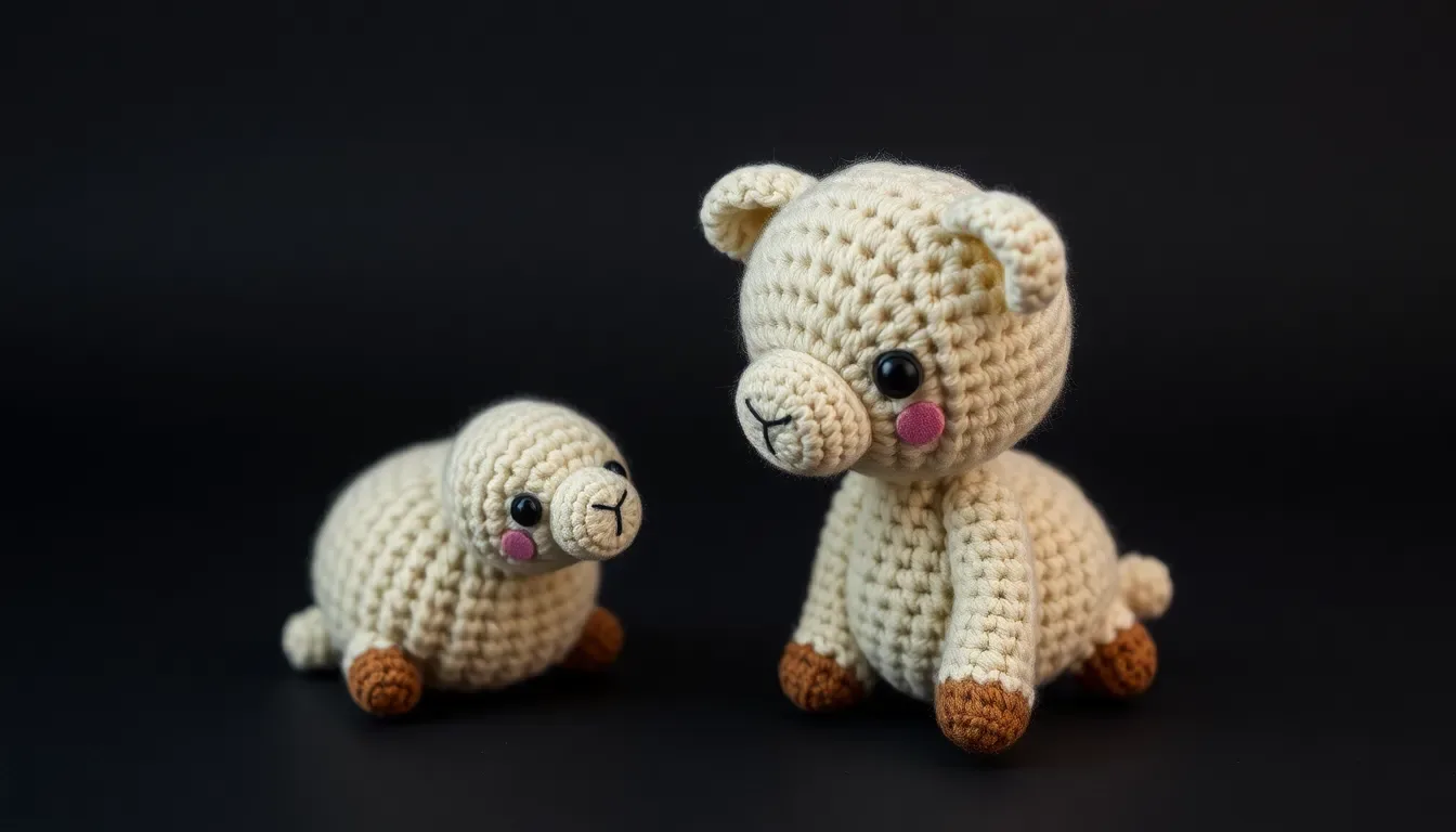 Ovejita Amigurumi a Crochet: Un Proyecto Tierno que Enamora 🐑💗