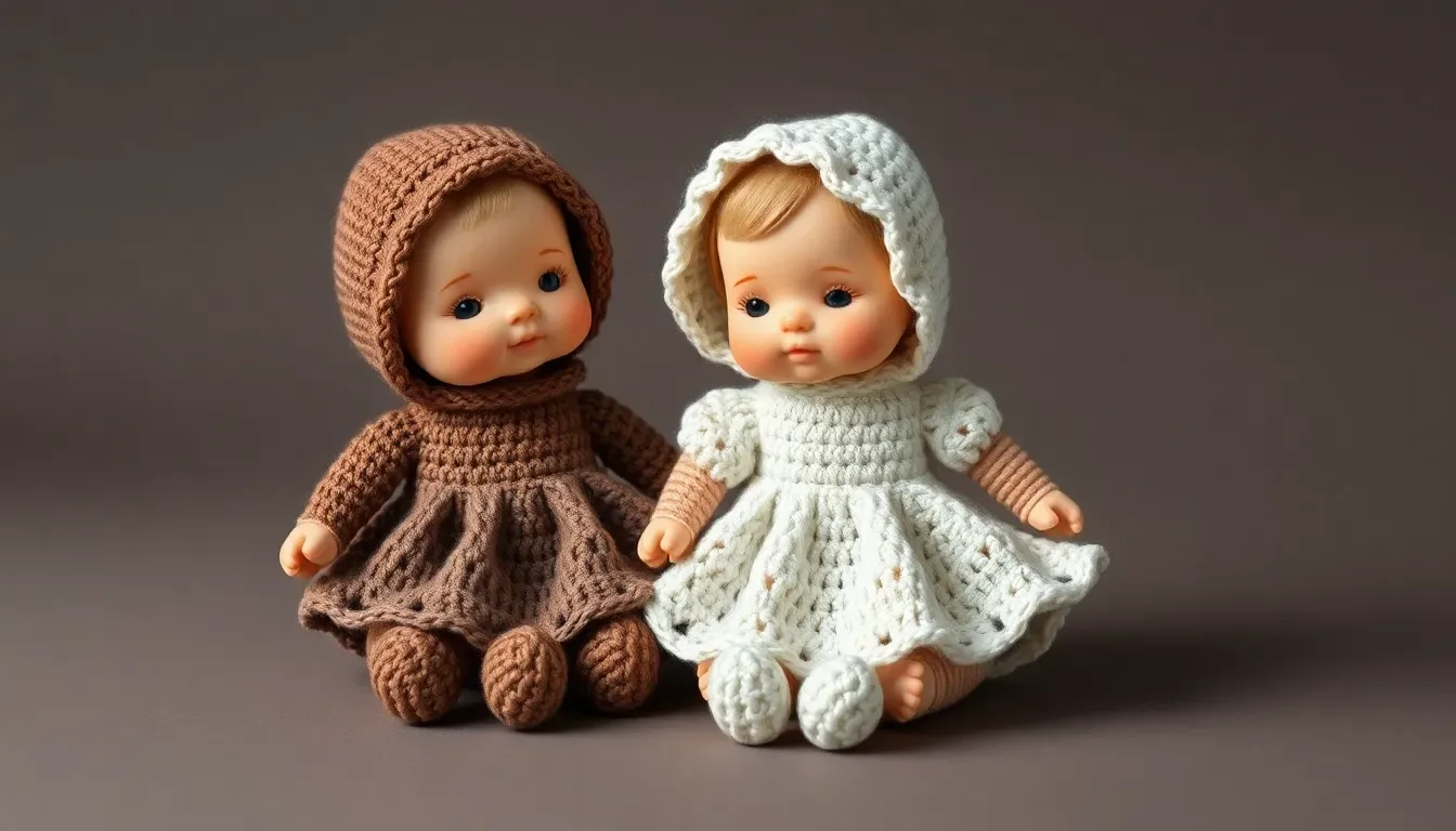 Patrones de tiernos vestiditos de bebés a crochet | Ebook No. 313