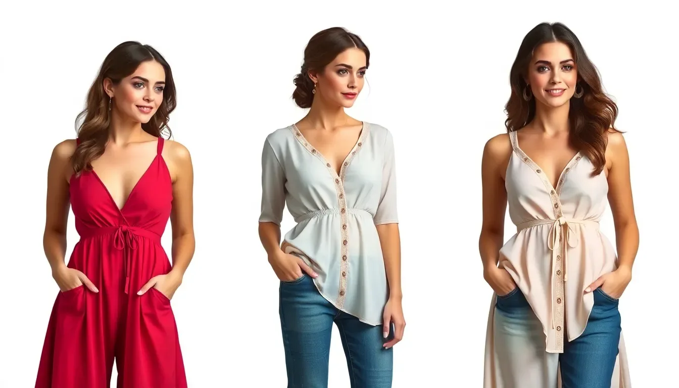 Patrones de vestidos de mujer casual y elegante con encajes románticos | Ebook No. 305
