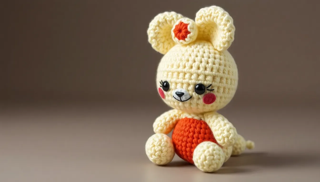 ¡Súper tierno! Patrón de Daisy Ufufy a crochet: el amigurumi más dulce y redondo 🌼