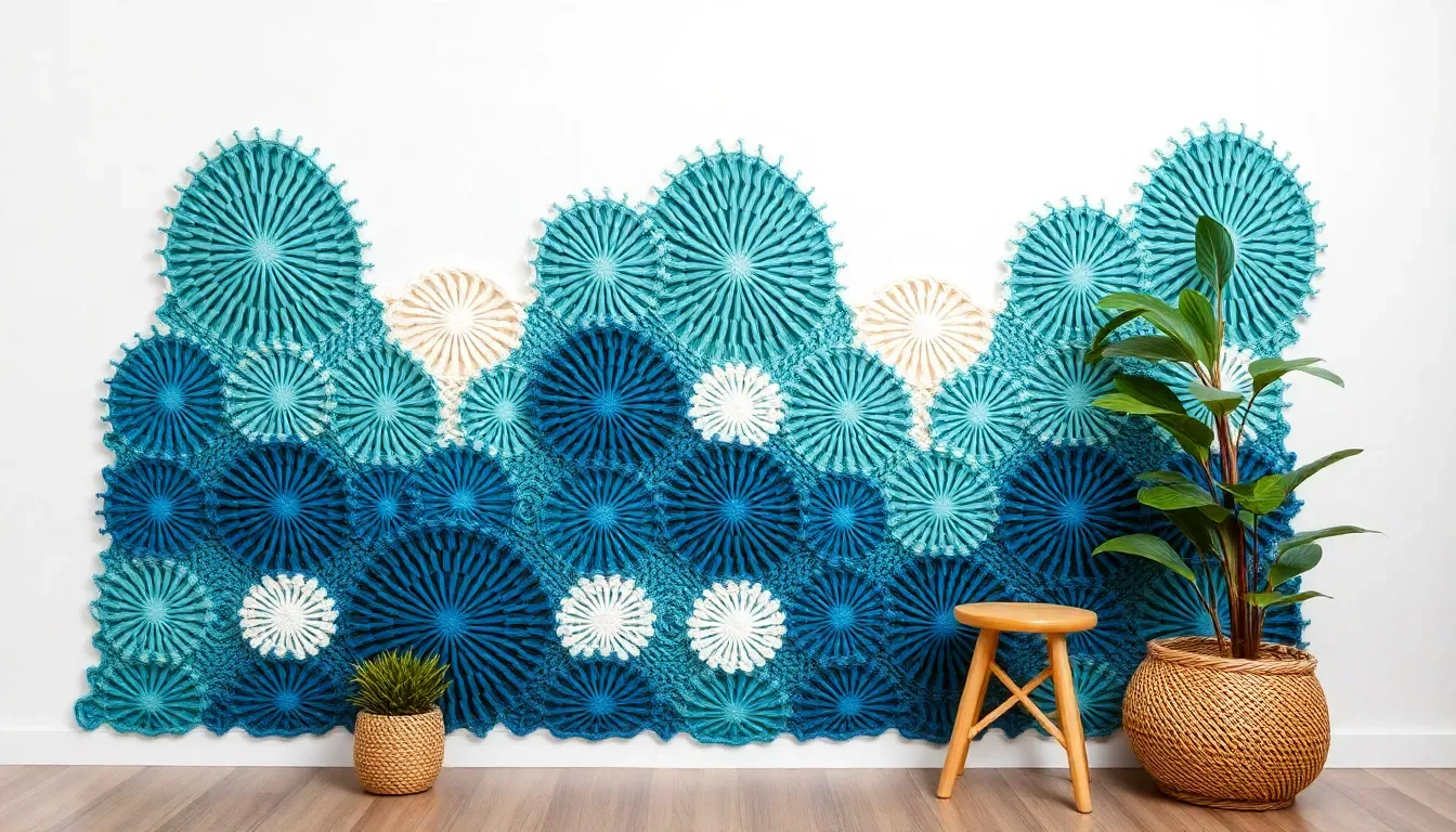 Tapiz de Pared a Crochet: Un Proyecto Decorativo que Enamora