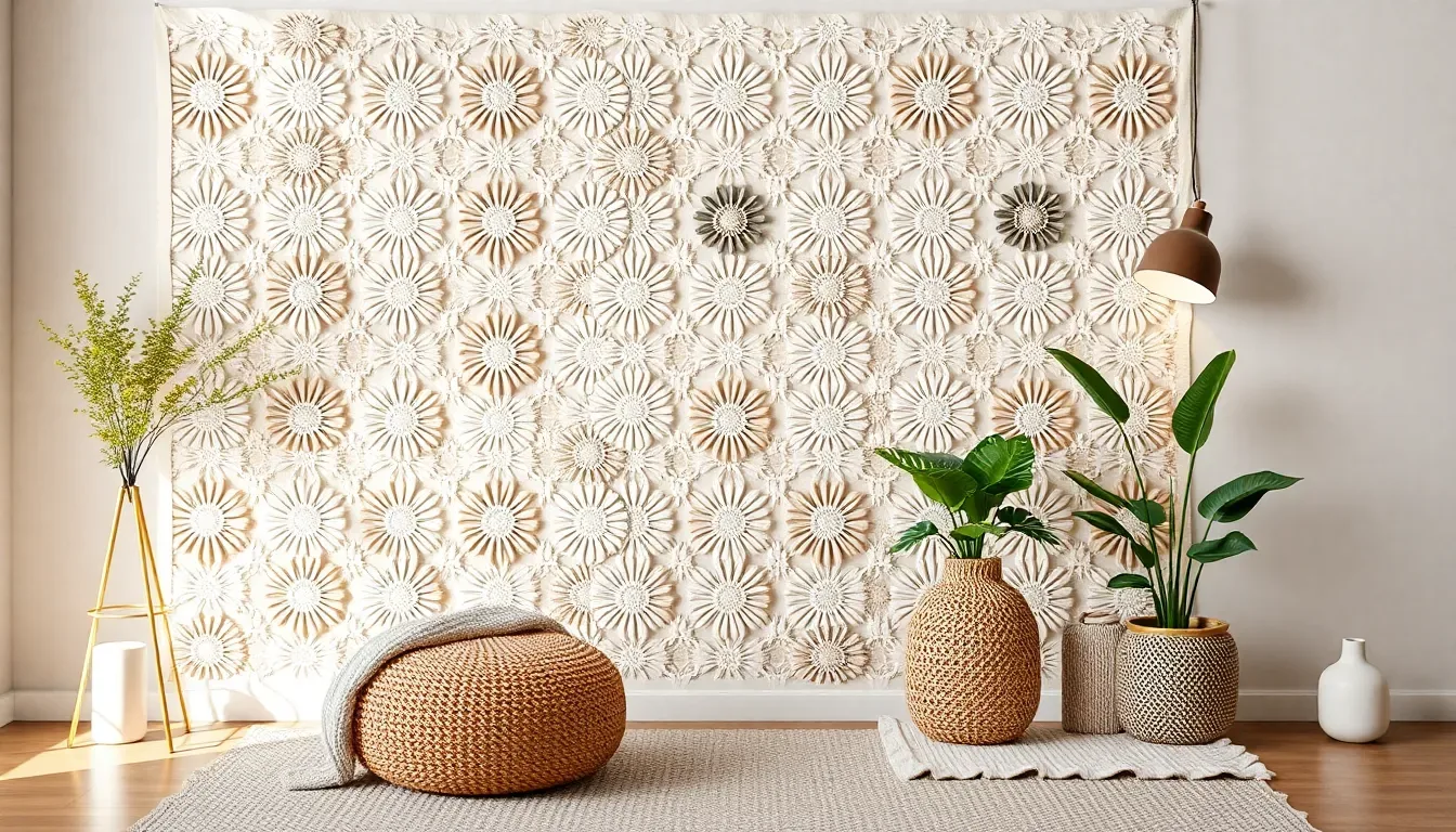 Tapiz de Pared XL a Crochet: La Pieza Protagonista de tu Decoración 🧶✨