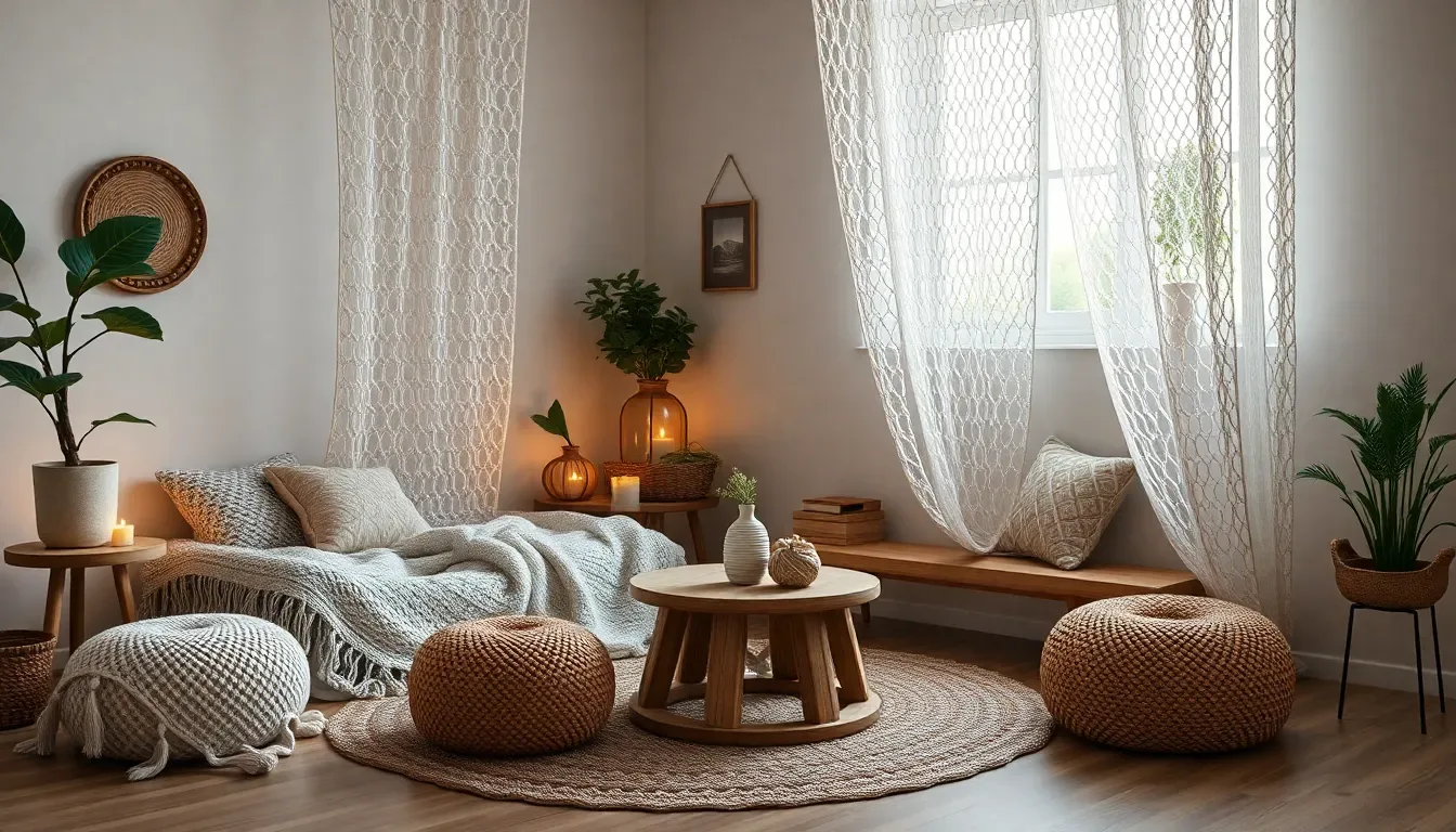 16 tutoriales de cojines a crochet para decorar salas, camas y rincones