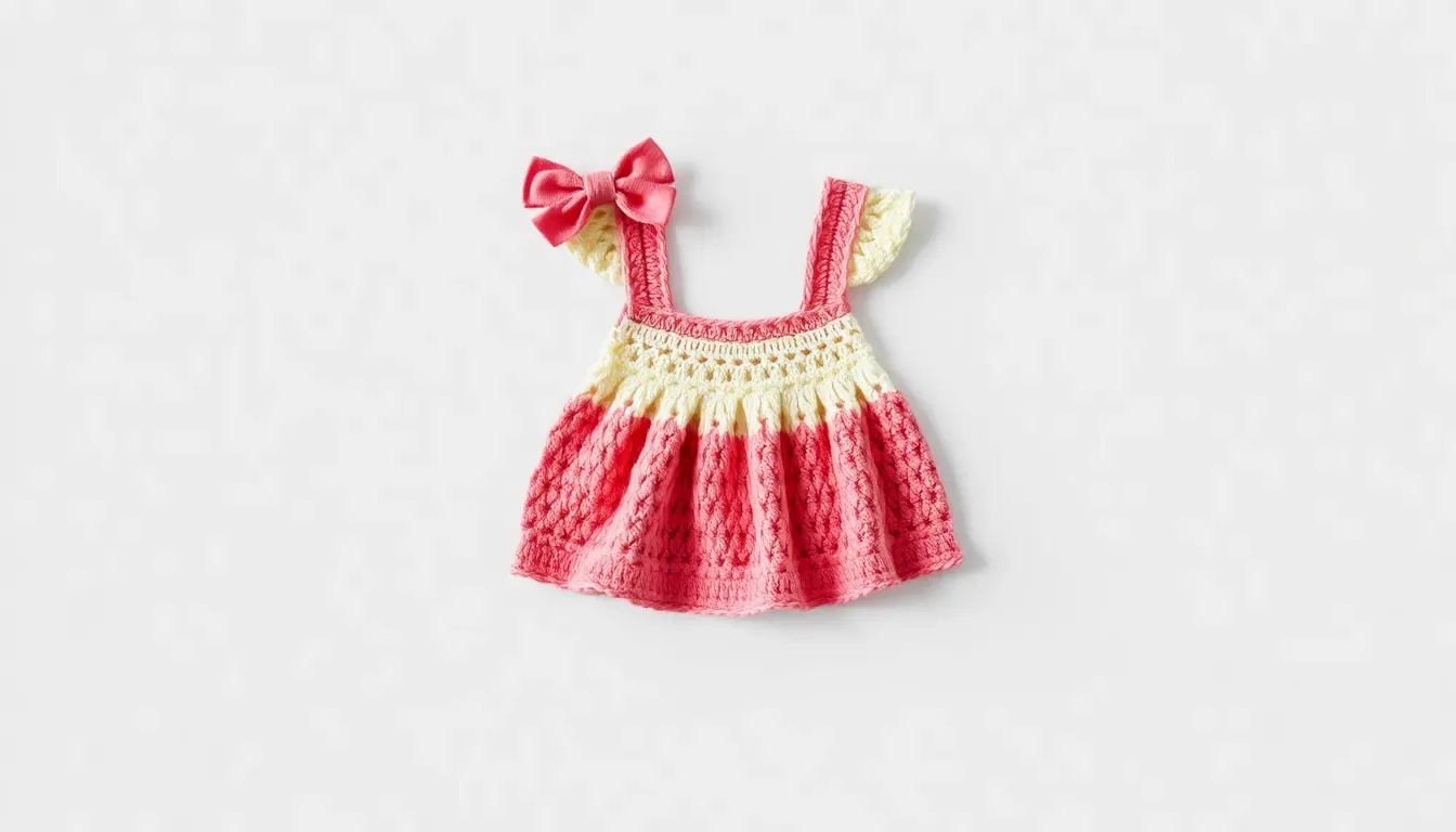 8 vestidos para niñas a crochet con tutoriales fáciles y llenos de ternura 💖
