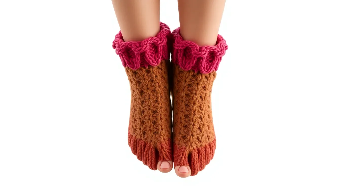 ¡Adiós a los pies fríos! Calcetines ultra-suaves a crochet: La técnica más cómoda y rápida 👣