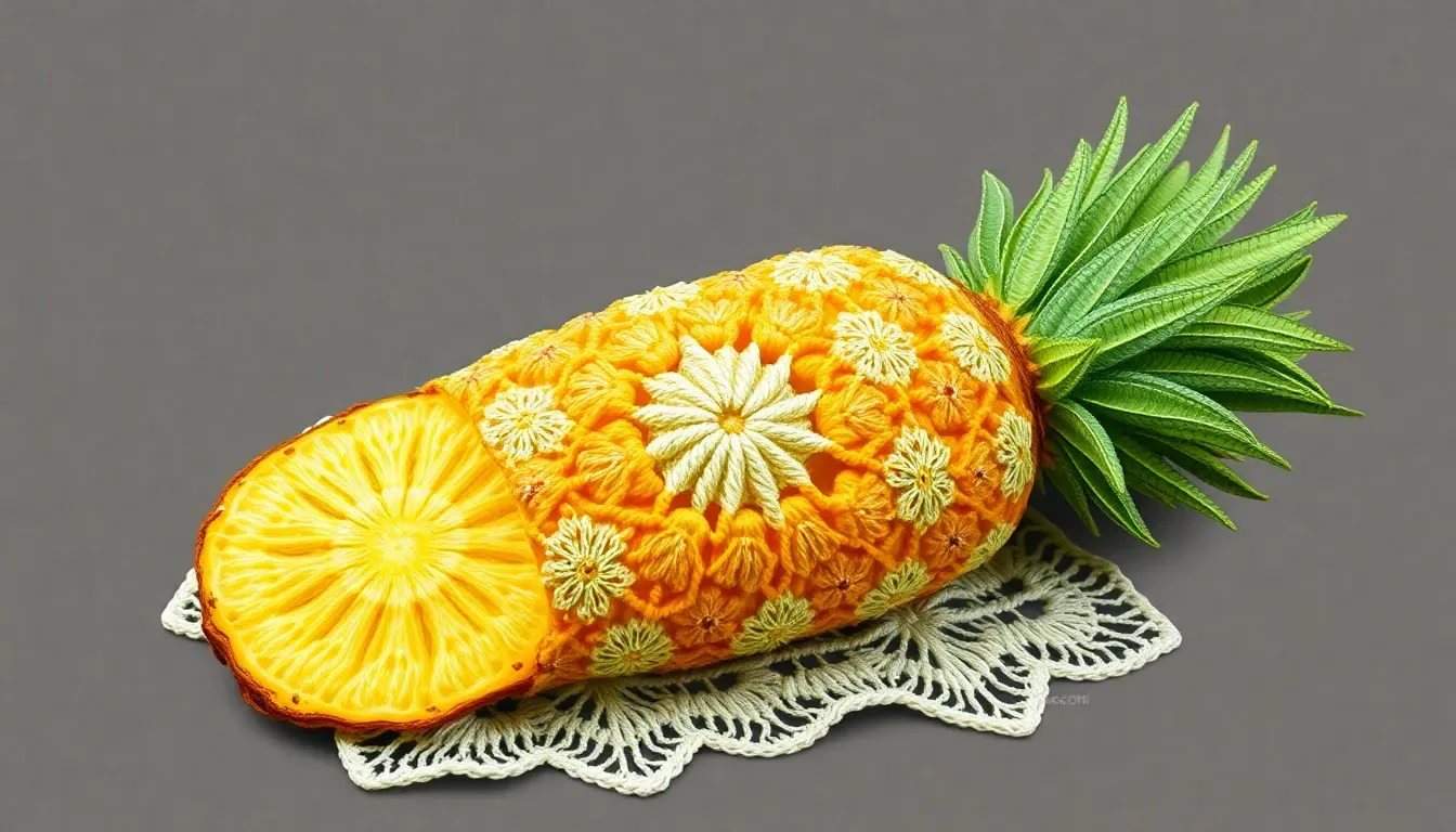 Chal en Punto Piña a Crochet: Elegancia y Delicadeza en Cada Punto