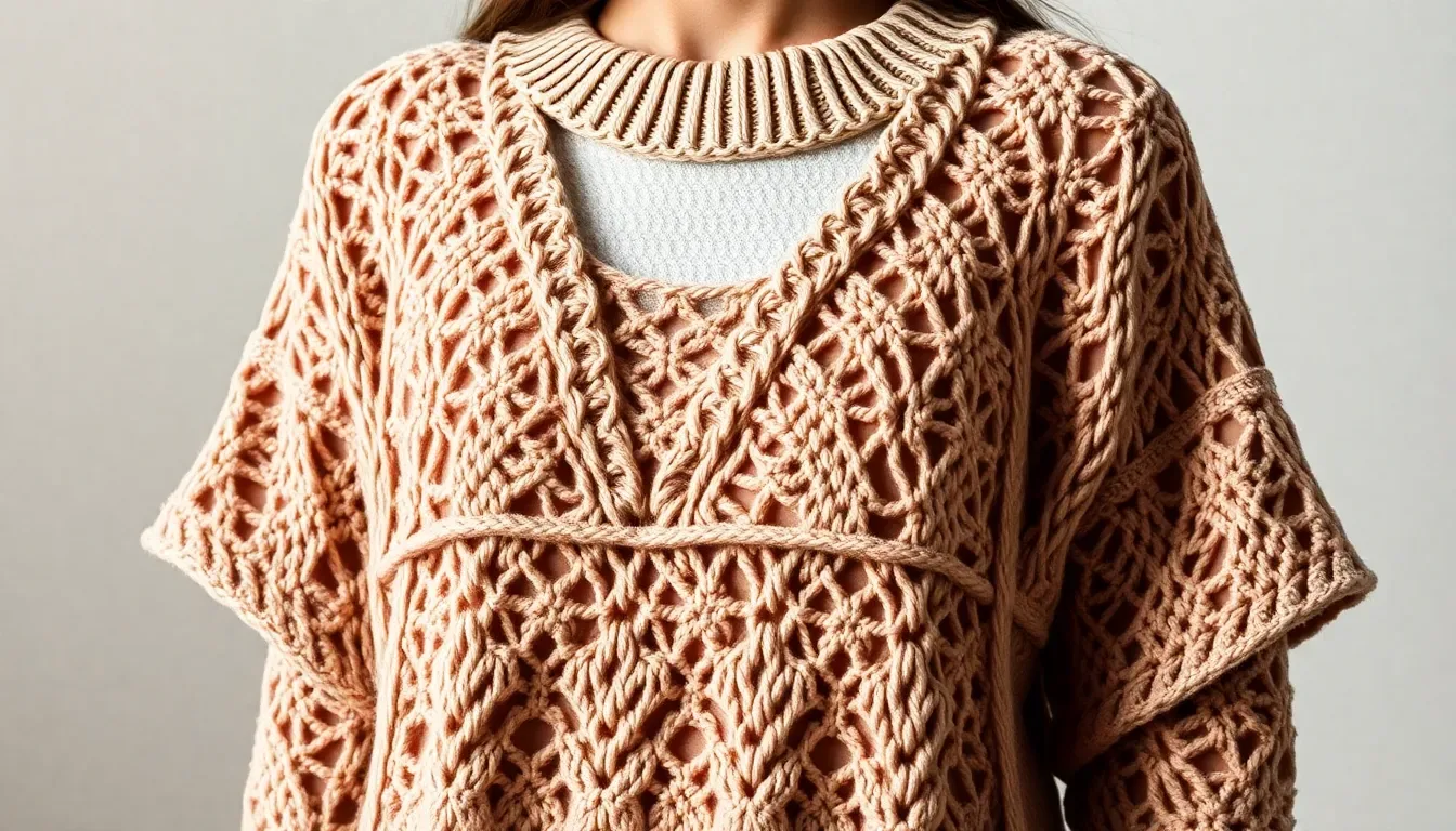 Dale un toque especial a tu estilo con esta hermosa chaqueta cocoon a crochet