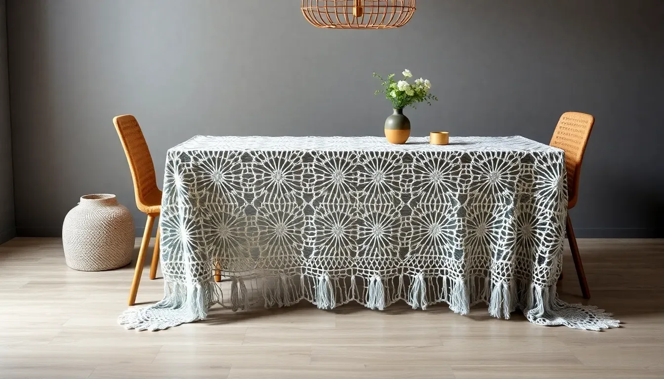Decora a lo grande: Espectaculares tapetes de crochet para transformar tu mesa | Ebook No. 9