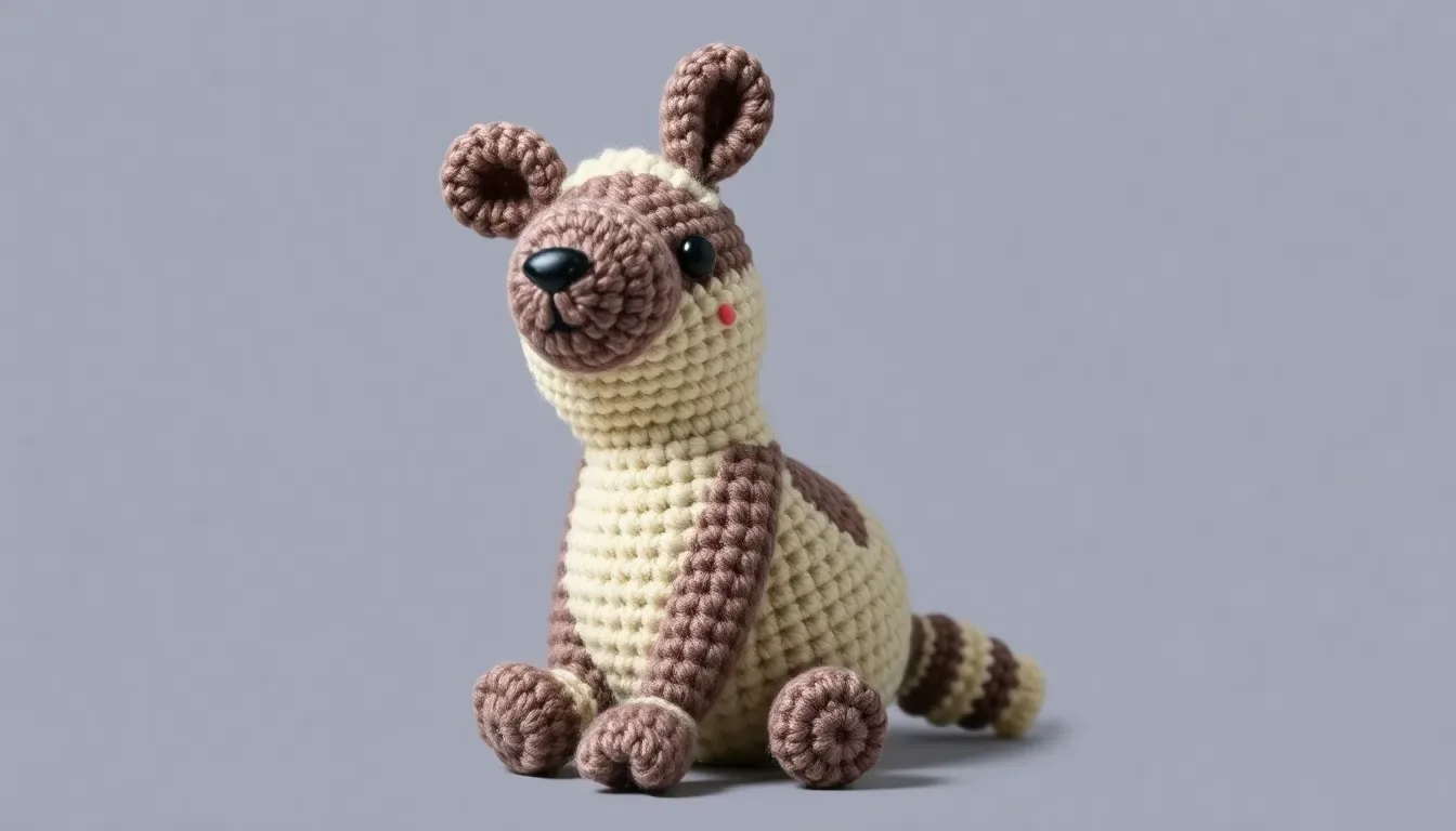 El compañero ideal! Teje este Llavero de Mapache Amigurumi: Un detalle tierno, rápido y perfecto 🦝