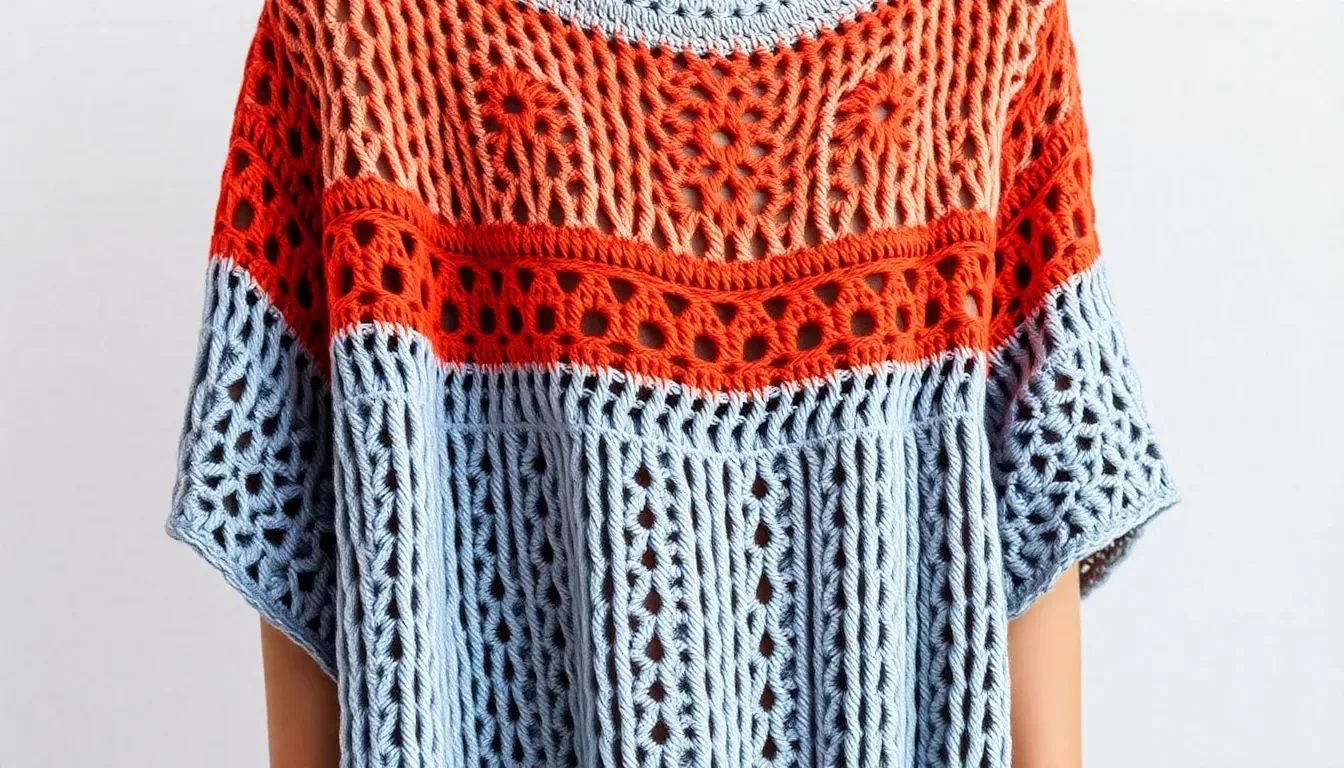 ¡El jersey más deseado! Teje el Maxi Jersey 'Aragosta' a crochet: Textura extrema, diseño oversize y un color que enamora 🍊🍂