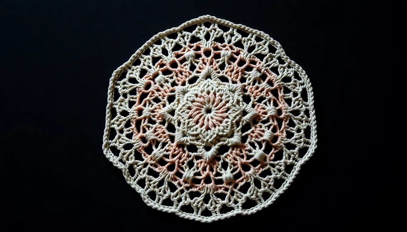 ¡Geometría de lujo! Teje este Cojín Hexagonal con Estrella a crochet: Elegante, moderno y único ⭐