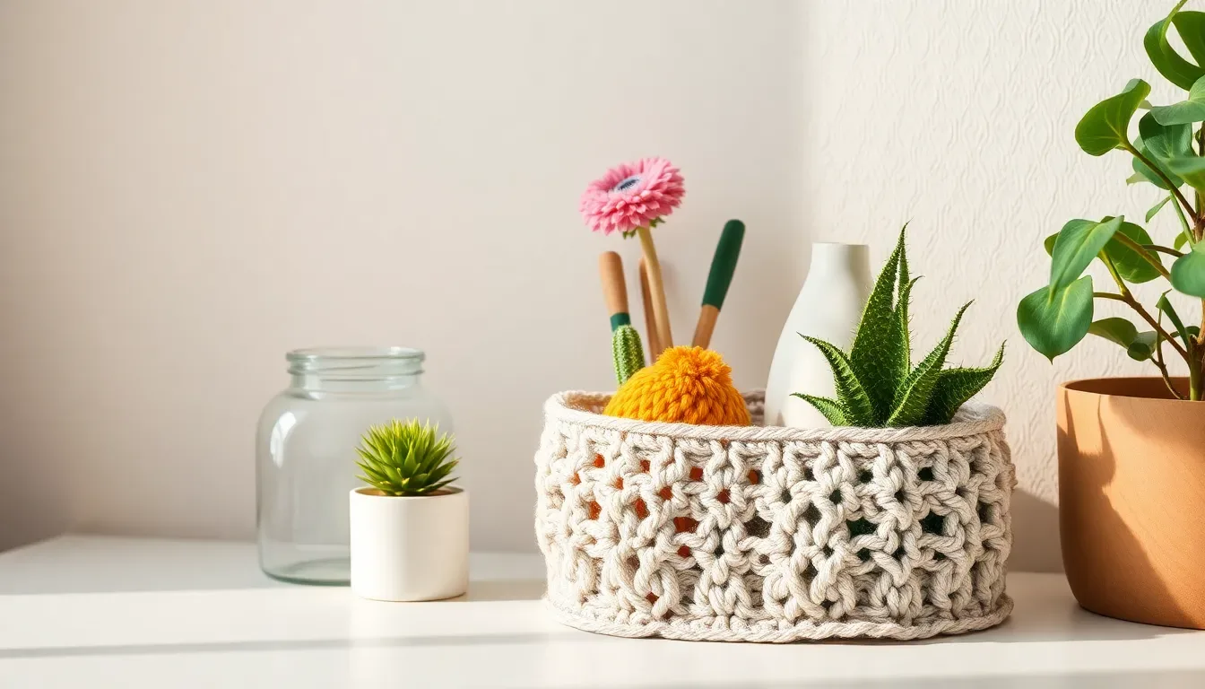 Teje un organizador de aretes a crochet y dale un toque único a tu espacio
