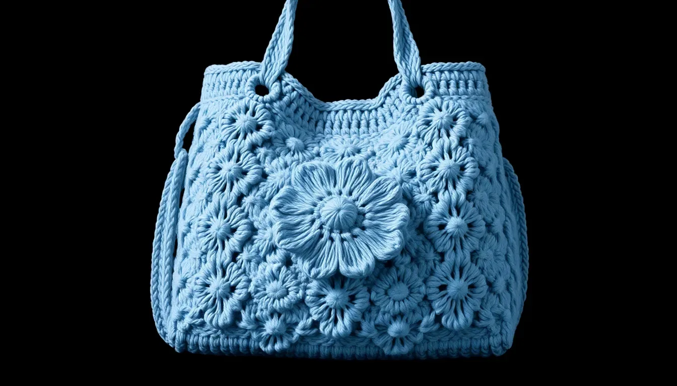¡Tu nuevo básico favorito! Teje el Bolso 'Florence' a crochet: Un diseño moderno, fácil y con mucho estilo 👜