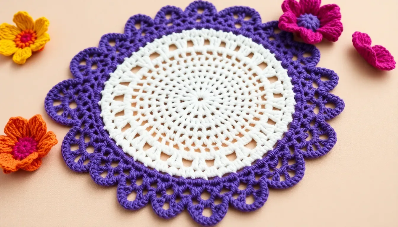 10 marcos de fotos a crochet con diseños originales y tutoriales paso a paso 🖼️✨
