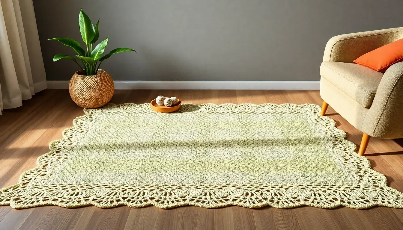10 modelos de tapetes a crochet perfectos para salas, mesas y repisas | Ebook No. 20