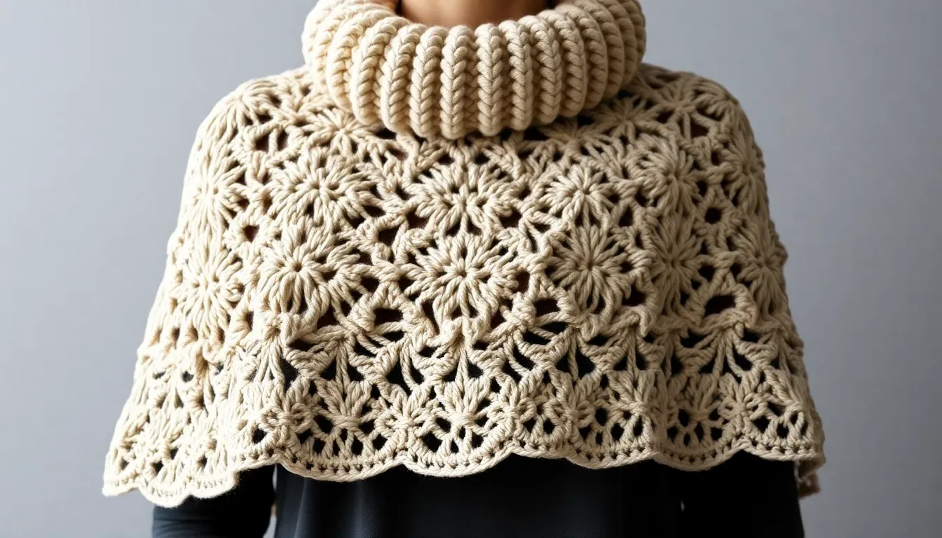 11 tutoriales de capas a crochet que querrás tejer apenas los veas 😍