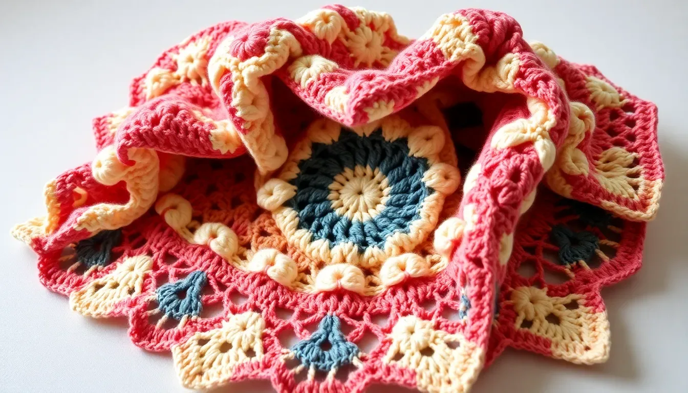 5 chales calados a crochet que transformarán tu estilo ¡tienes que ver estos diseños! 😍