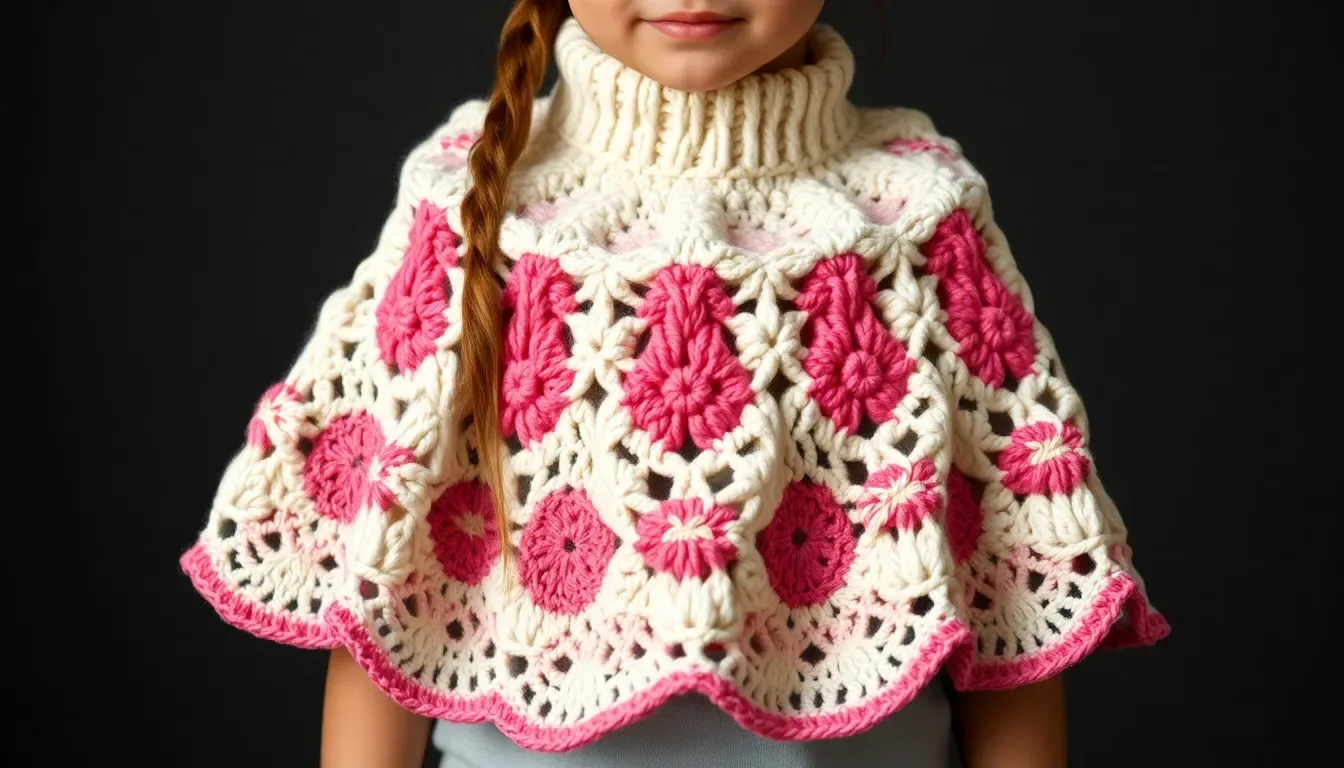 ¡Abrigadita y con estilo! Teje esta Bufanda para Niña a crochet: Un diseño fácil, rápido y con una textura de nube irresistible🧣