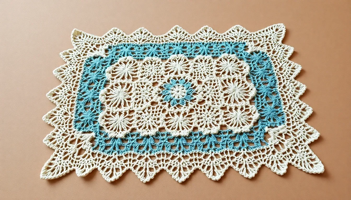 Chal rectangular fácil a crochet: elegante, rápido y hermoso