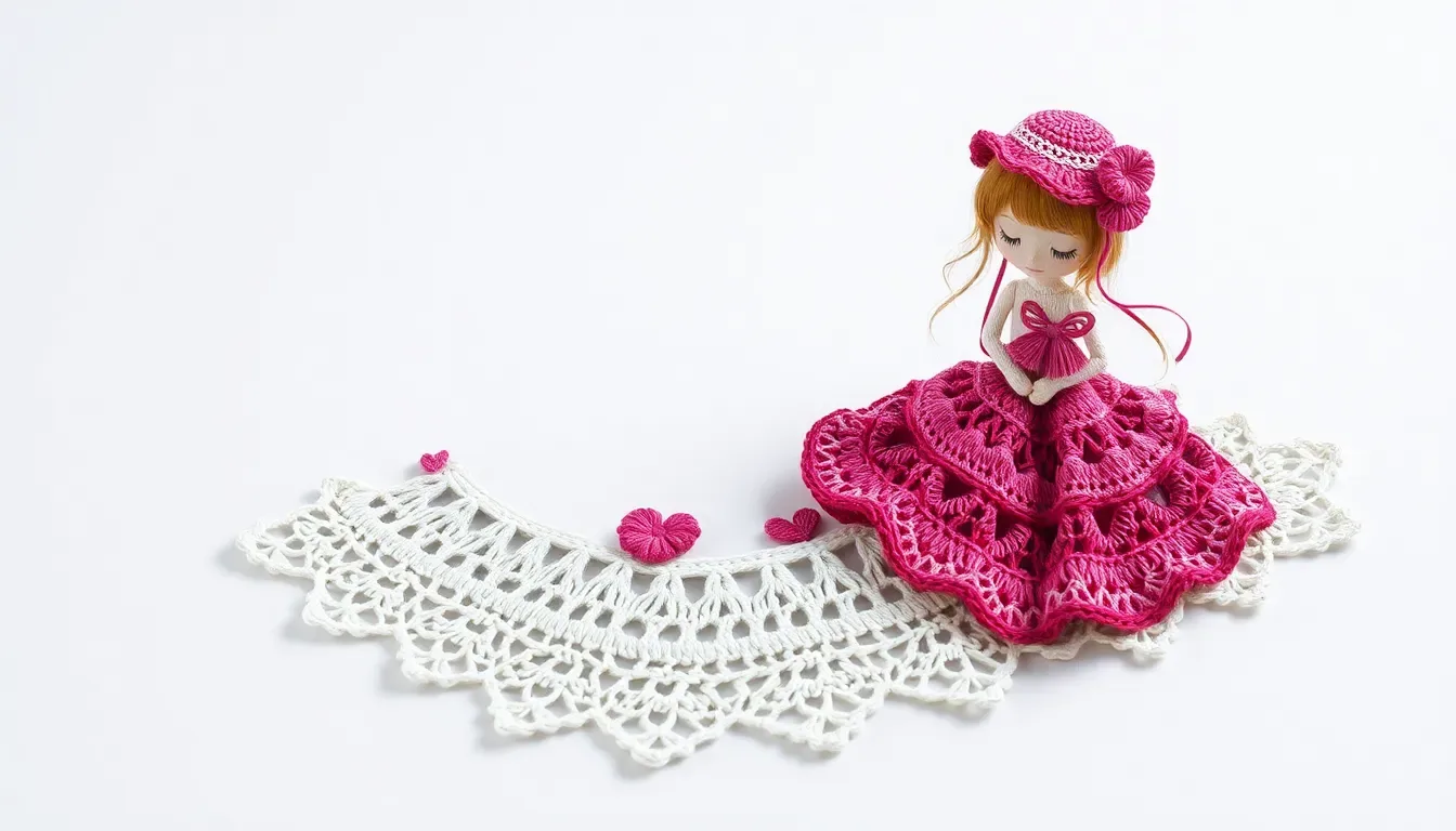 Conjunto Valentín a Crochet: delicadeza, estilo y amor en cada puntada