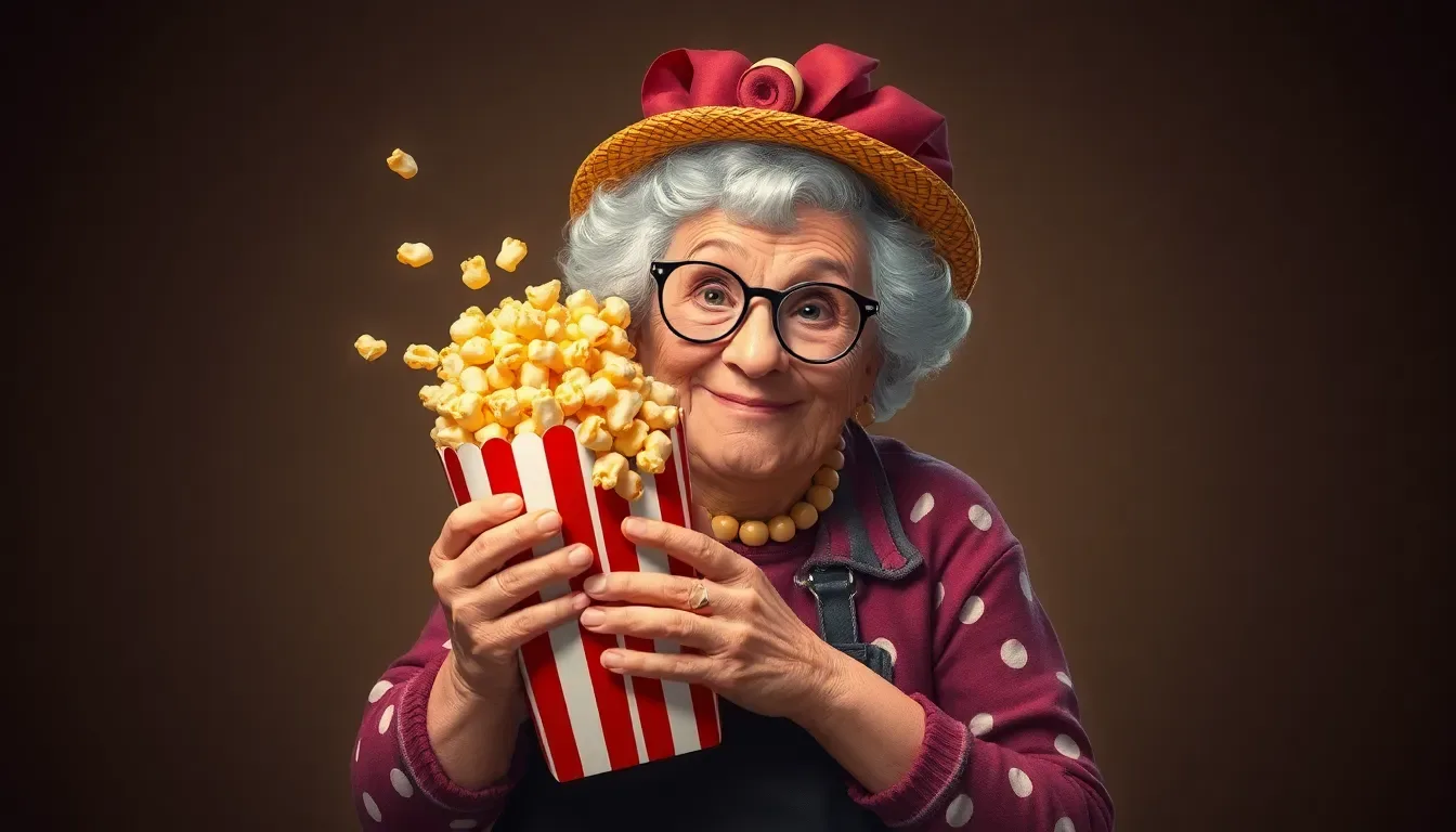 Este Granny en punto Pop Corn puede transformar lo simple en algo espectacular