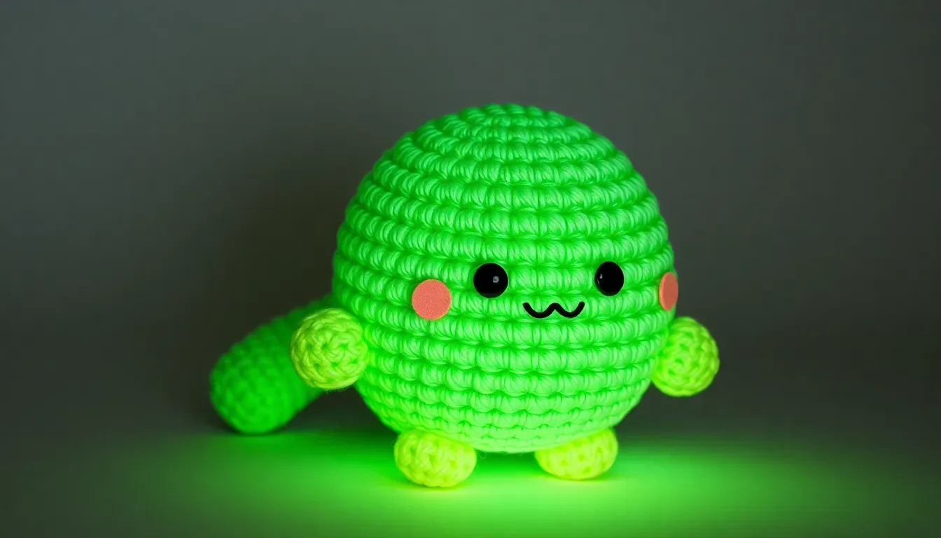 Este llavero de Grogu amigurumi te va a enamorar desde la primera puntada