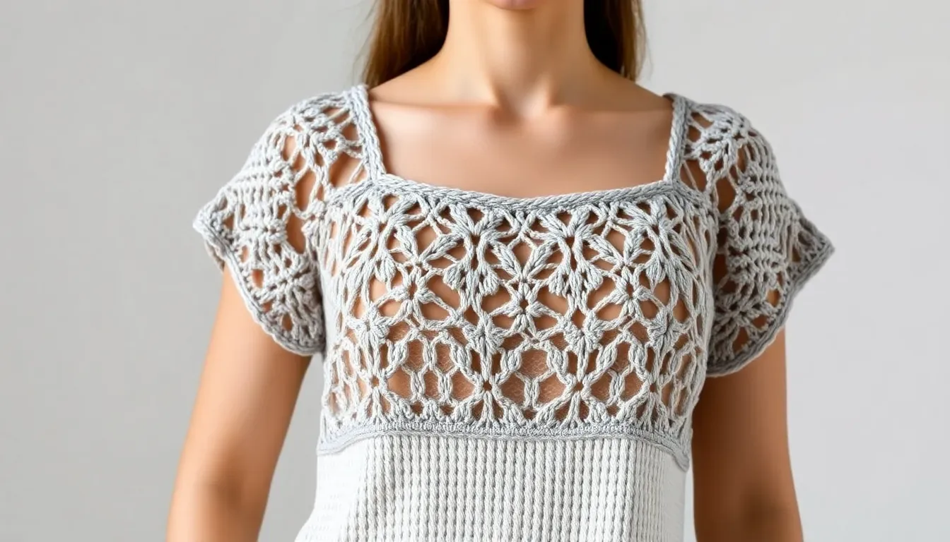 ¡Estilo festival! Tutorial de top a crochet con lana matizada, ideal para principiantes🔥