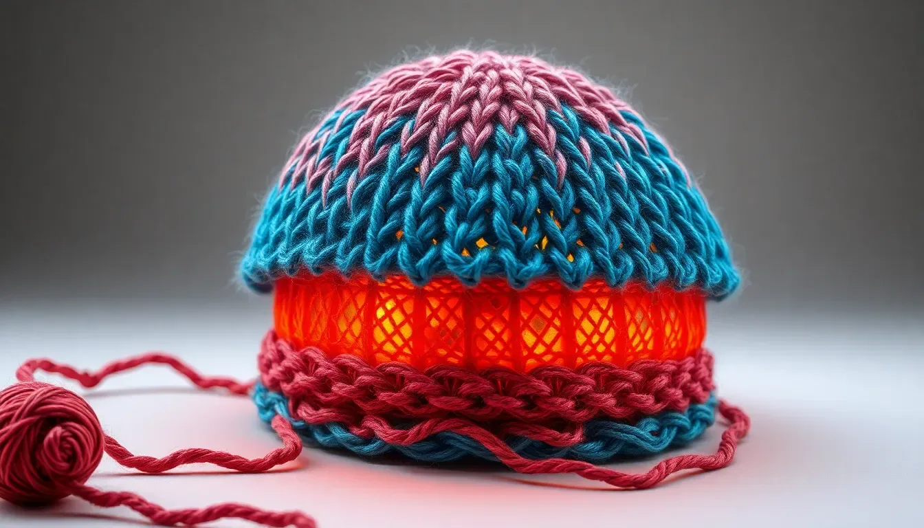 Gorro tejido a dos agujas: una idea hermosa y útil para tejer con amor