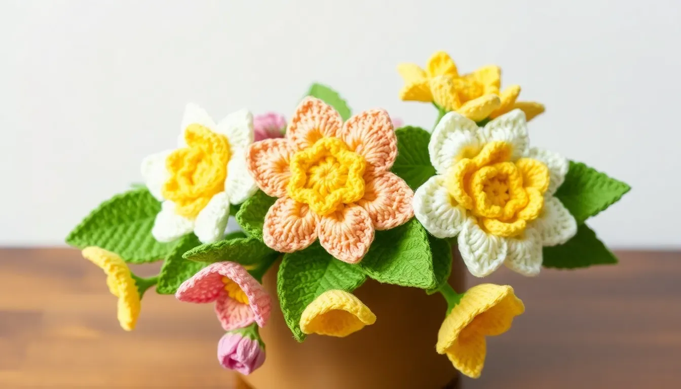 ¡Naturaleza que no se marchita! Teje estas hermosas flores Diente de León a crochet: Un diseño fácil, tierno y perfecto para decorar tu sala 🌼
