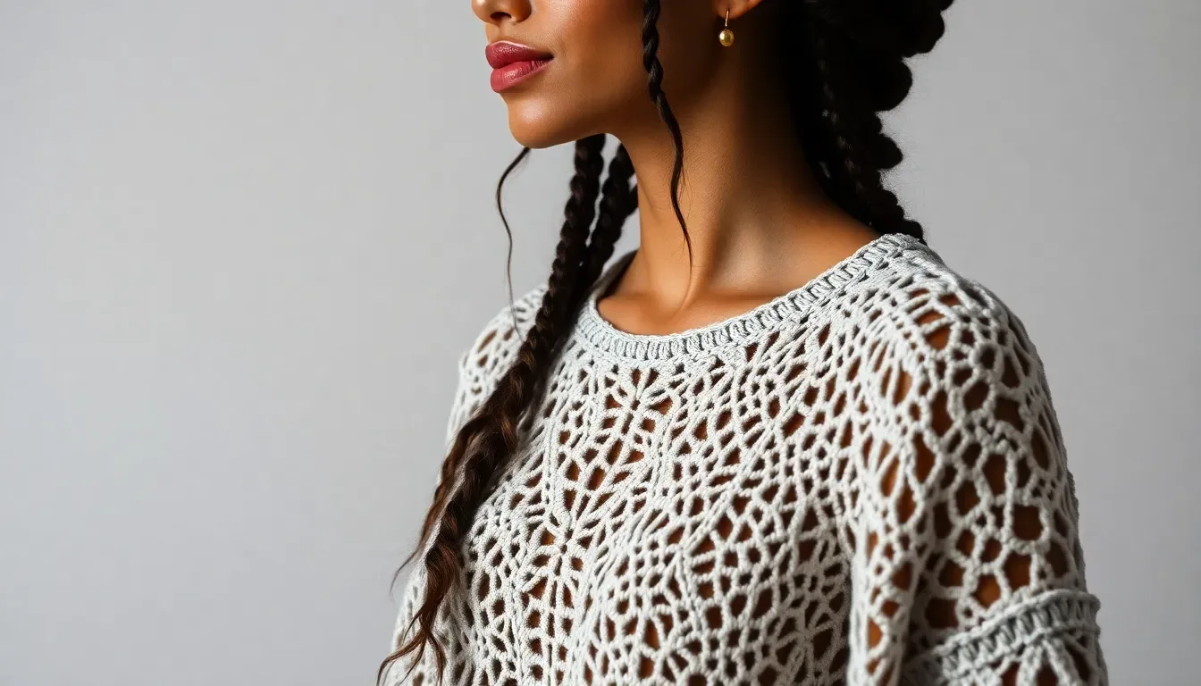 Suéter Inty a crochet: El paso a paso para tejer este diseño de trenzas con acabado profesional 👔