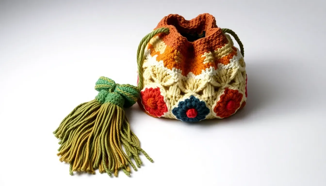 Teje un bolso con trapillo a crochet y crea un accesorio con mucho estilo