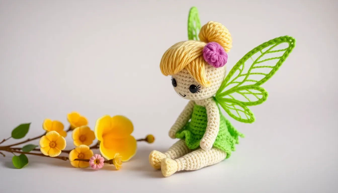 Tinkerbell amigurumi a crochet: un proyecto encantador