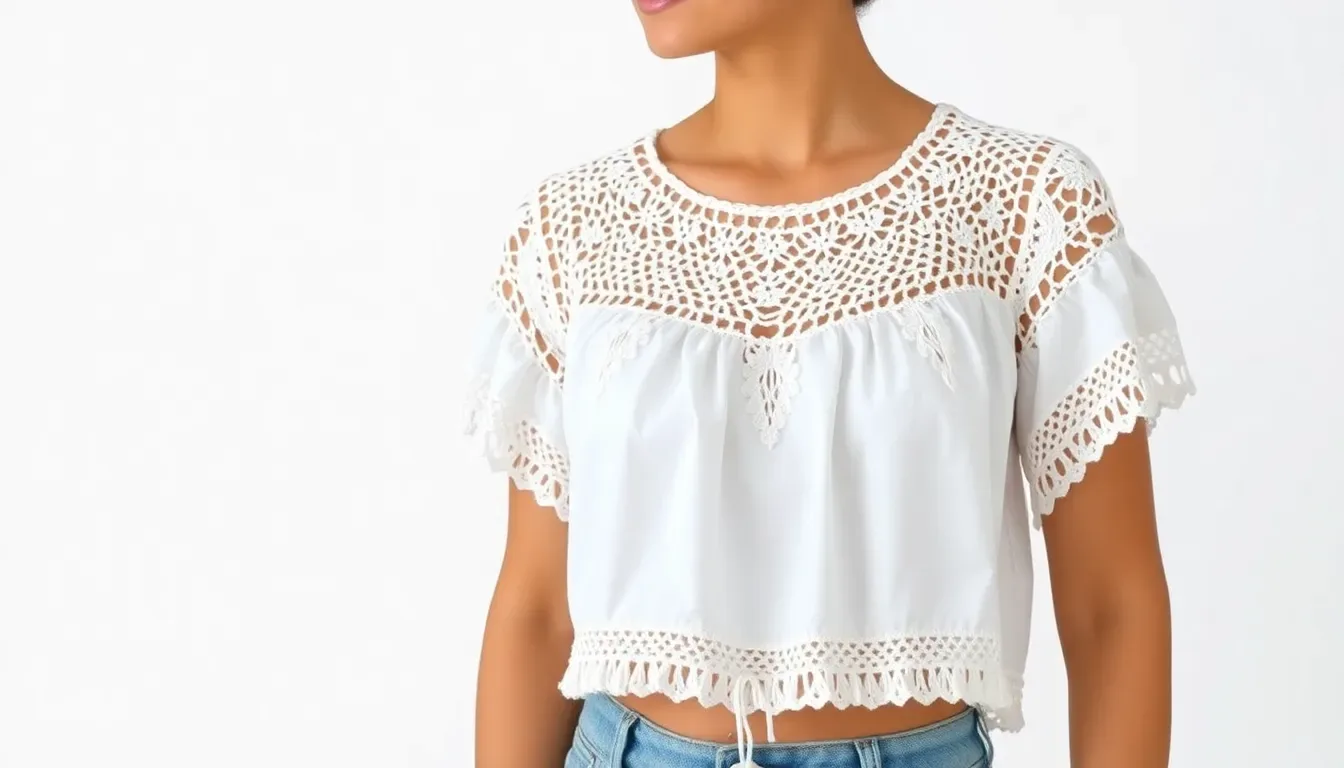 ¡Tu básico de verano! Teje esta Blusa Calada a crochet: Un diseño sencillo, fresco y perfecto para lucir en cualquier ocasión 🌸