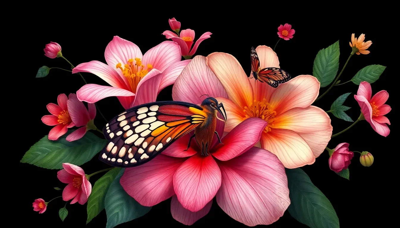 Un chaleco tejido con flores africanas que roba miradas y corazones