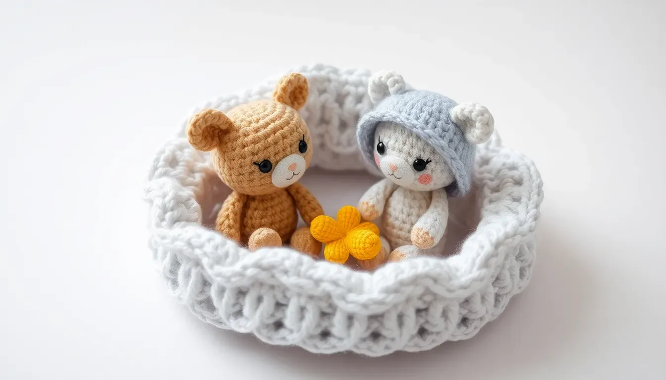 ¡Un detalle de amor! Teje esta Puntilla de Moñitos a crochet: Hermosa cenefa calada, tierna y perfecta para sábanas de bebé o toallas 🧶