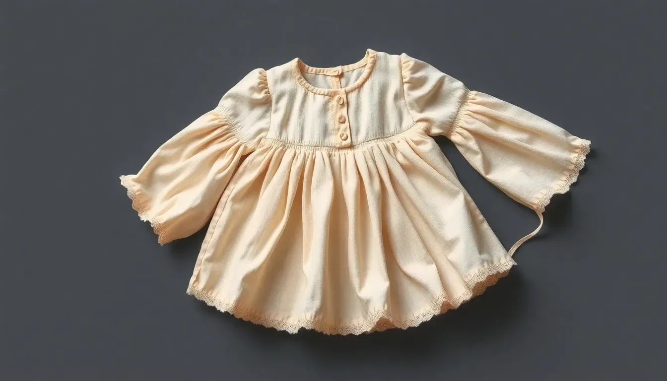 Vestido de bebé a dos agujas: un proyecto tierno y elegante que inspira a tejer