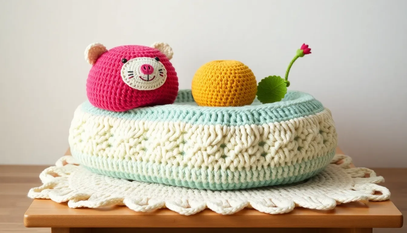 20 diseños creativos de estuches escolares a crochet que te van a sorprender