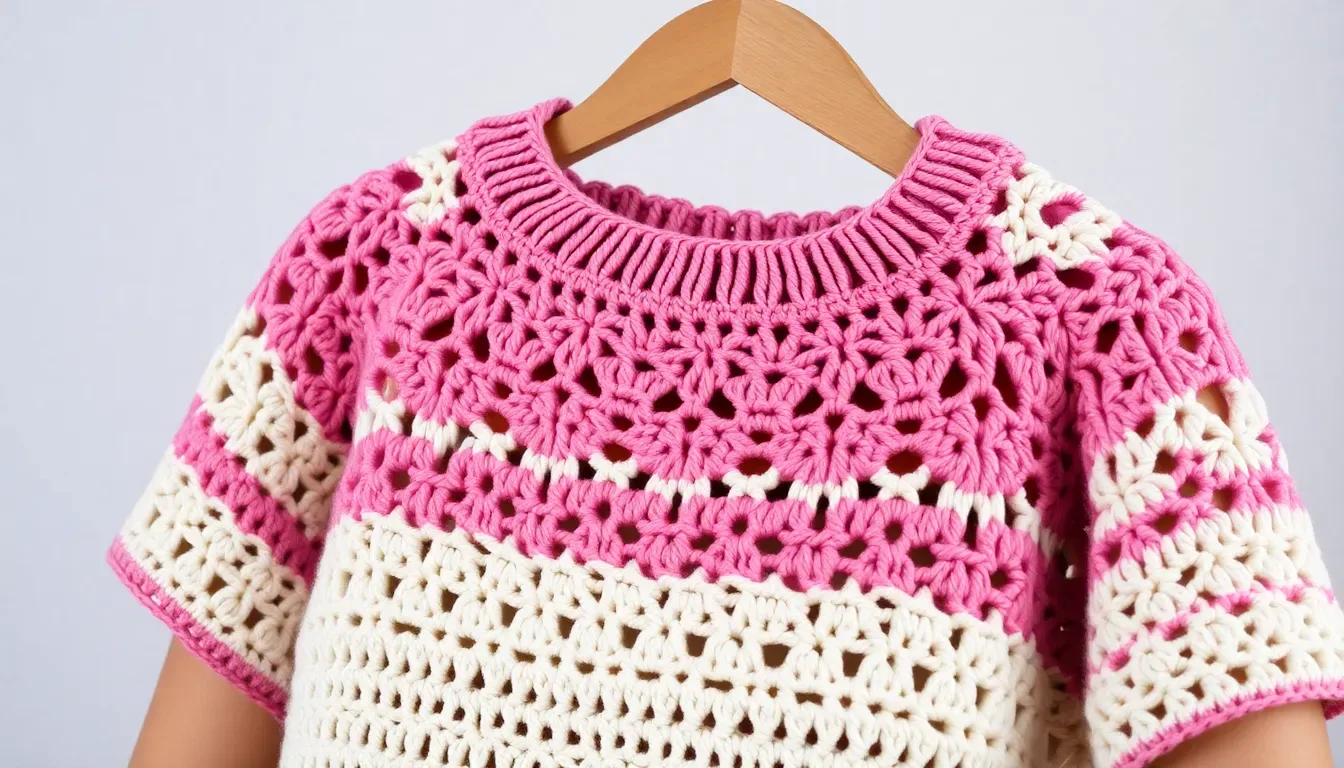 20 tutoriales de prendas en malla fáciles para principiantes de crochet 🥅