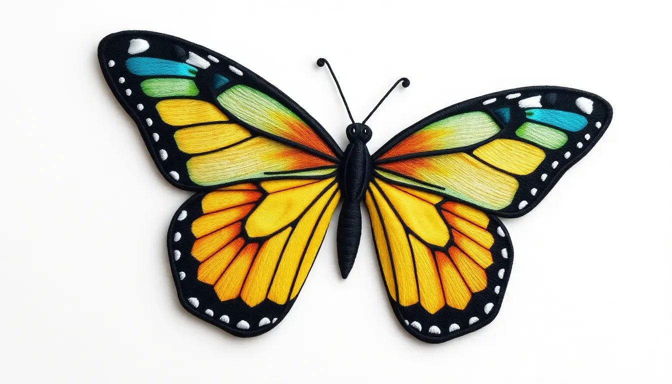 Aprende a tejer un aplique de mariposa perfecto para personalizar tus proyectos